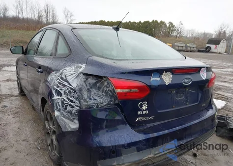 2017 Ford Focus Sel из США, поврежденный, VIN 1FADP3H27HL335986